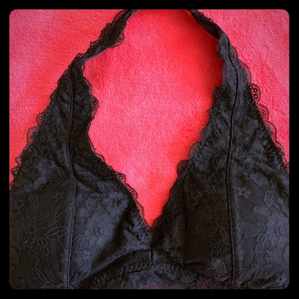 Gilly Hicks Blavk Brallette -Size Med